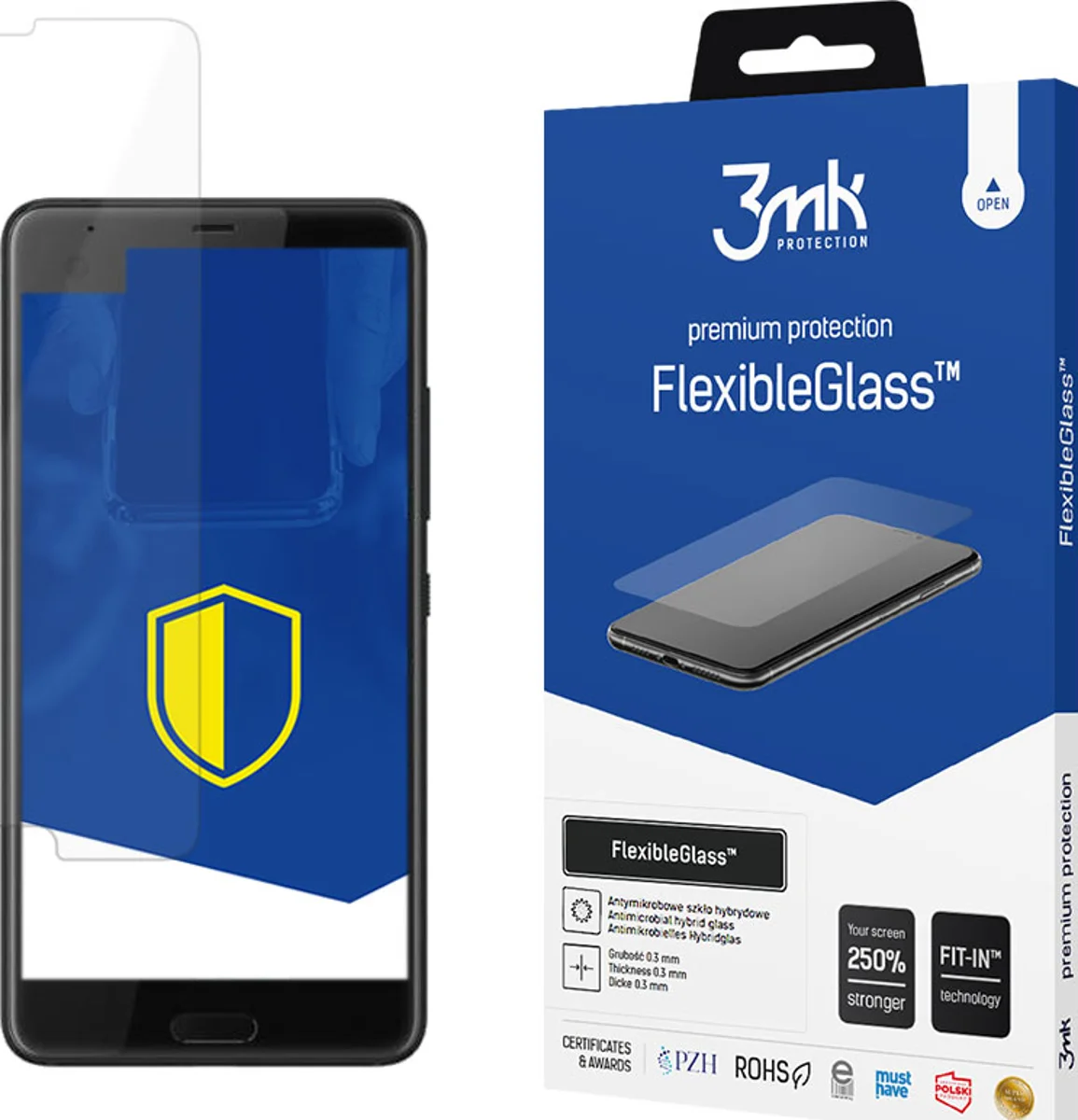 Zaštitno staklo 3MK FlexibleGlass HTC U Ultra Hybrid Glass