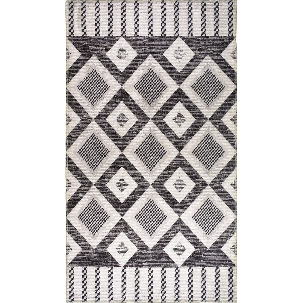 Sivi perivi tepih 150x80 cm - Vitaus