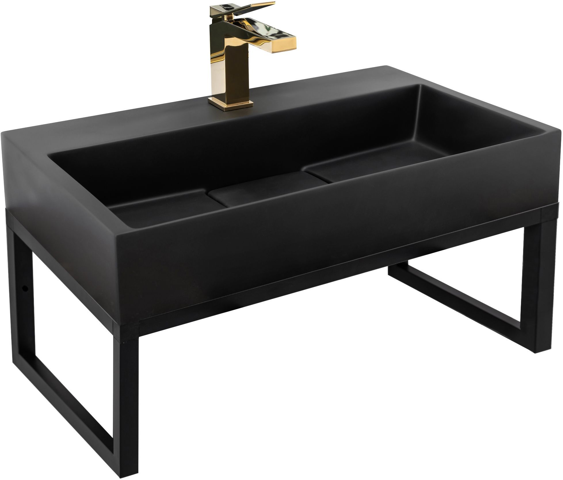 UMIVAONIK GOYA BLACK MAT 70CM KONGLOMERAT + OKVIR