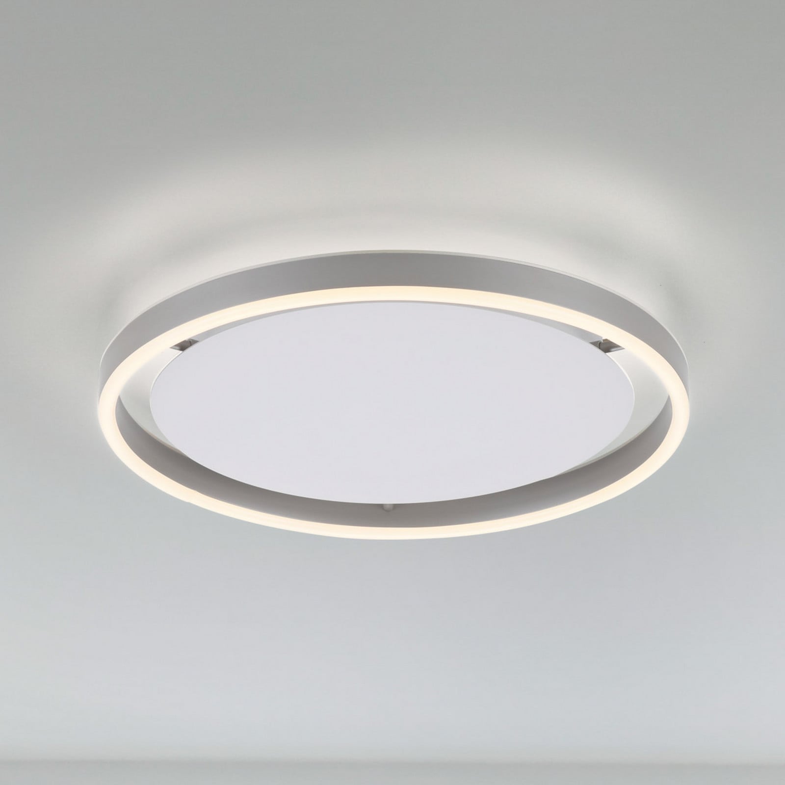 Ritus LED stropna svjetiljka, Ø 39,3 cm, aluminij
