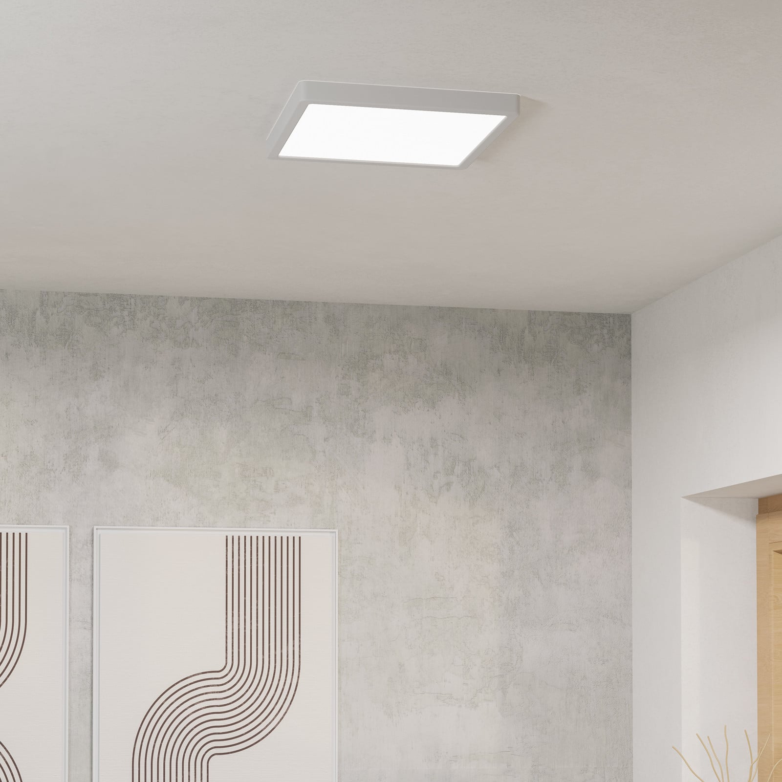 Južni zidni spot, 1 žarulja, brušeno krem-zlato