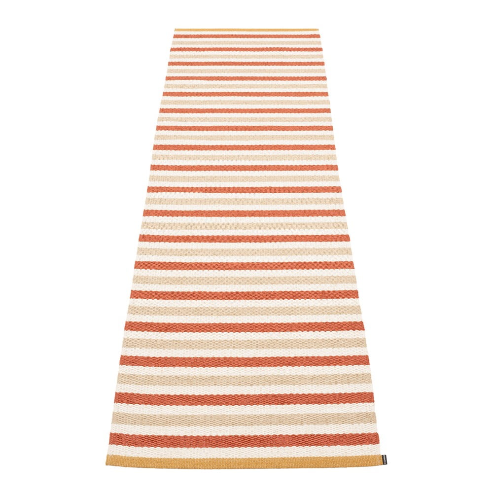 Ciglasta/krem unutarnja i vanjska staza 70x240 cm Teo Brick – Pappelina