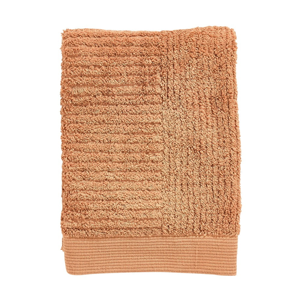 Narančasti pamučan ručnik od frotira 50x70 cm Classic – Zone