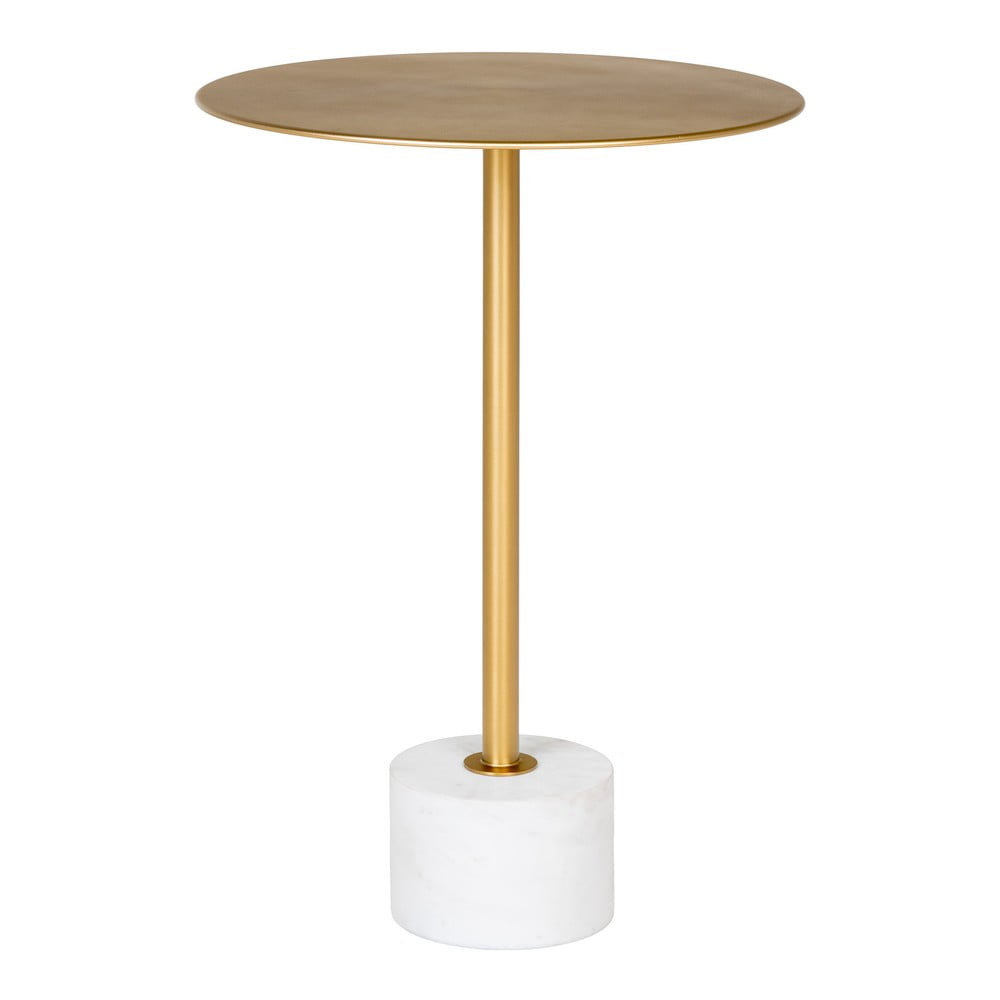 Metalni okrugao pomoćni stol ø 41 cm Lecco – House Nordic
