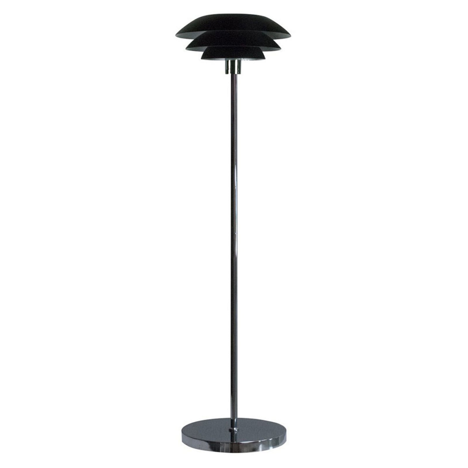 Dyberg Larsen DL31 podna svjetiljka metal Ø 31cm crna