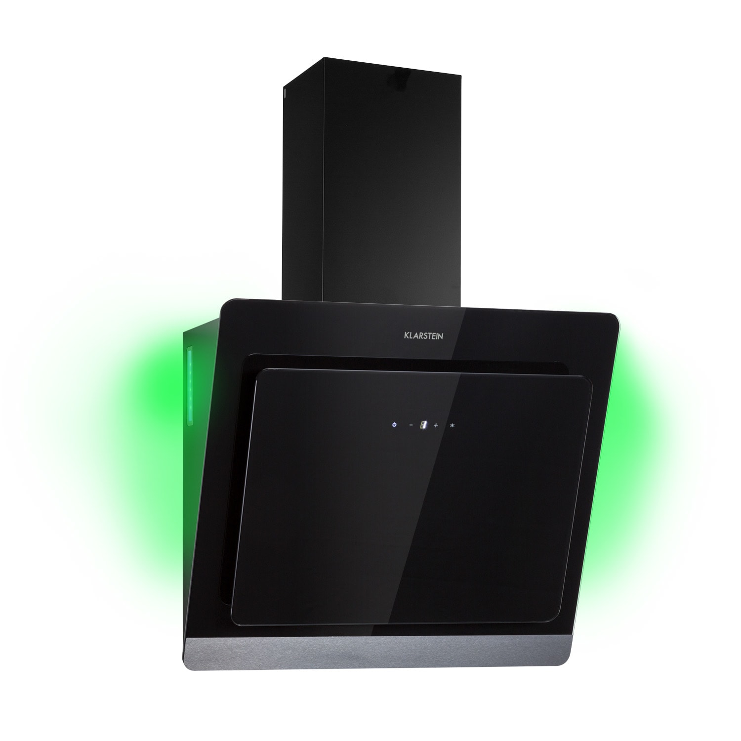 Klarstein Parni usisivač Aurora Eco 60 550 m³ / h 60 cm Usisnik za dimnjak Pozadinsko osvjetljenje EEC A +