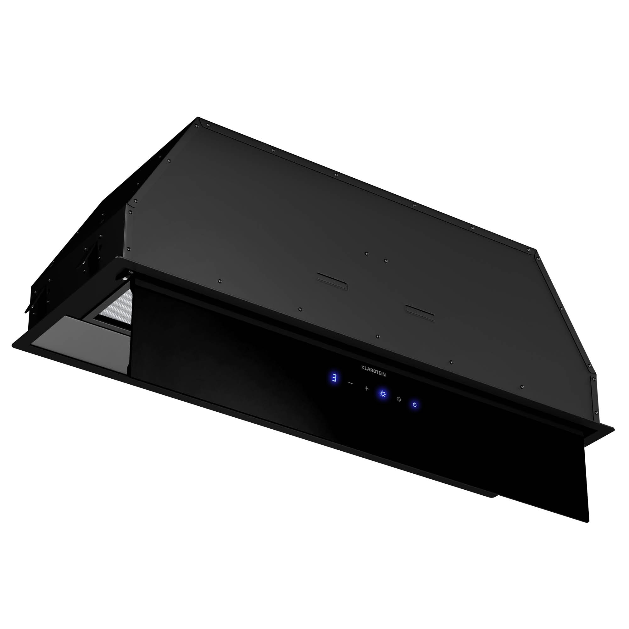 Klarstein Napa za ventilaciju, upravljanje dodirom, ekstrakcija/recirkulacija, EEK A+, 3 razine, LED, tihi