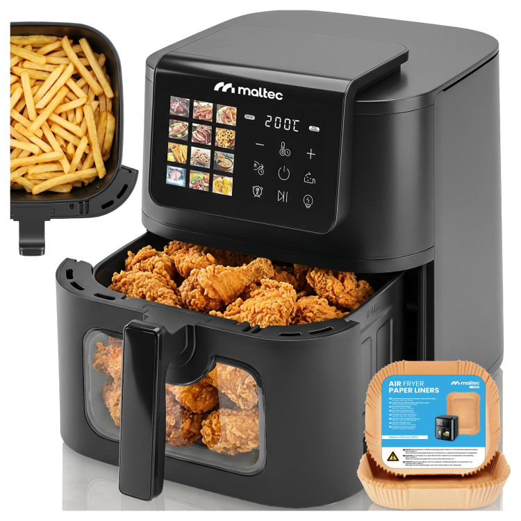Friteza bez masnoće AirFryer 2000 W – 8 l MalTec