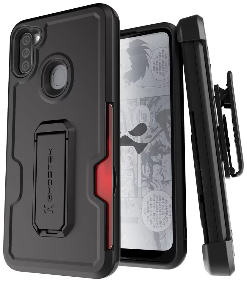 Maska GHOSTEK IRON ARMOR 3 SAMSUNG GALAXY A11 MATTE BLACK (GHOCAS2488)