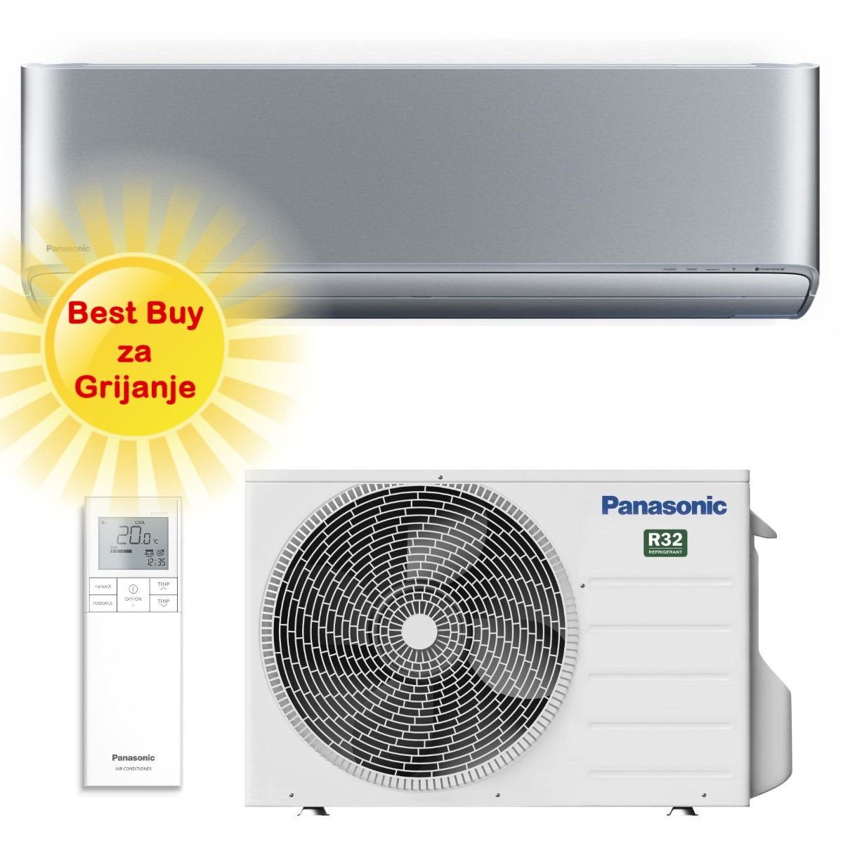 Panasonic Klima Uređaj 3,5Kw Kit-Xz35Cke