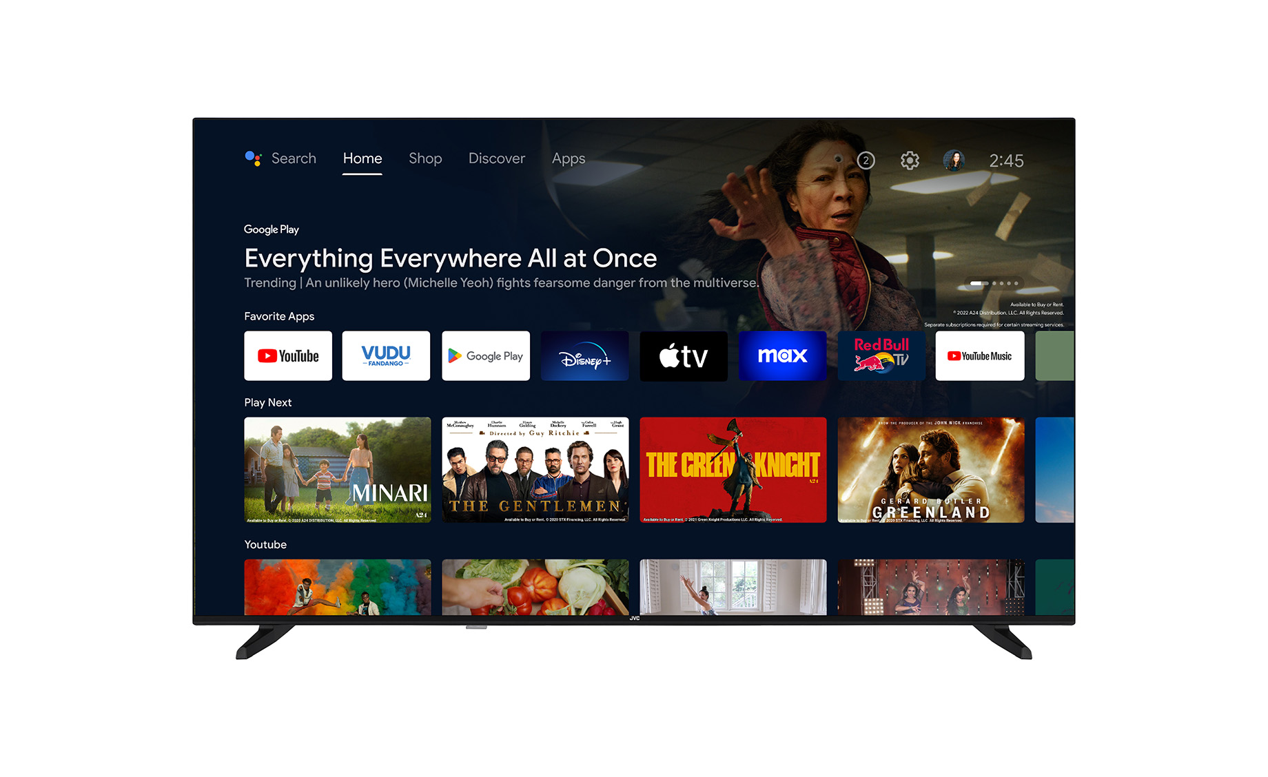 JVC LT-65VA3300 Ultra HD DLED TV