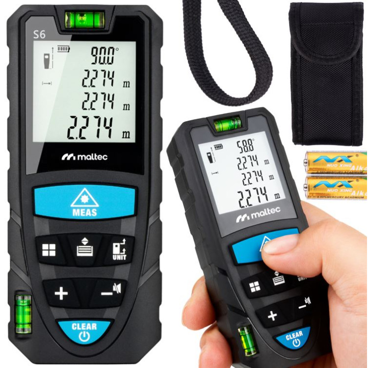 MalTec MasterMeter laserski daljinomjer + torbica