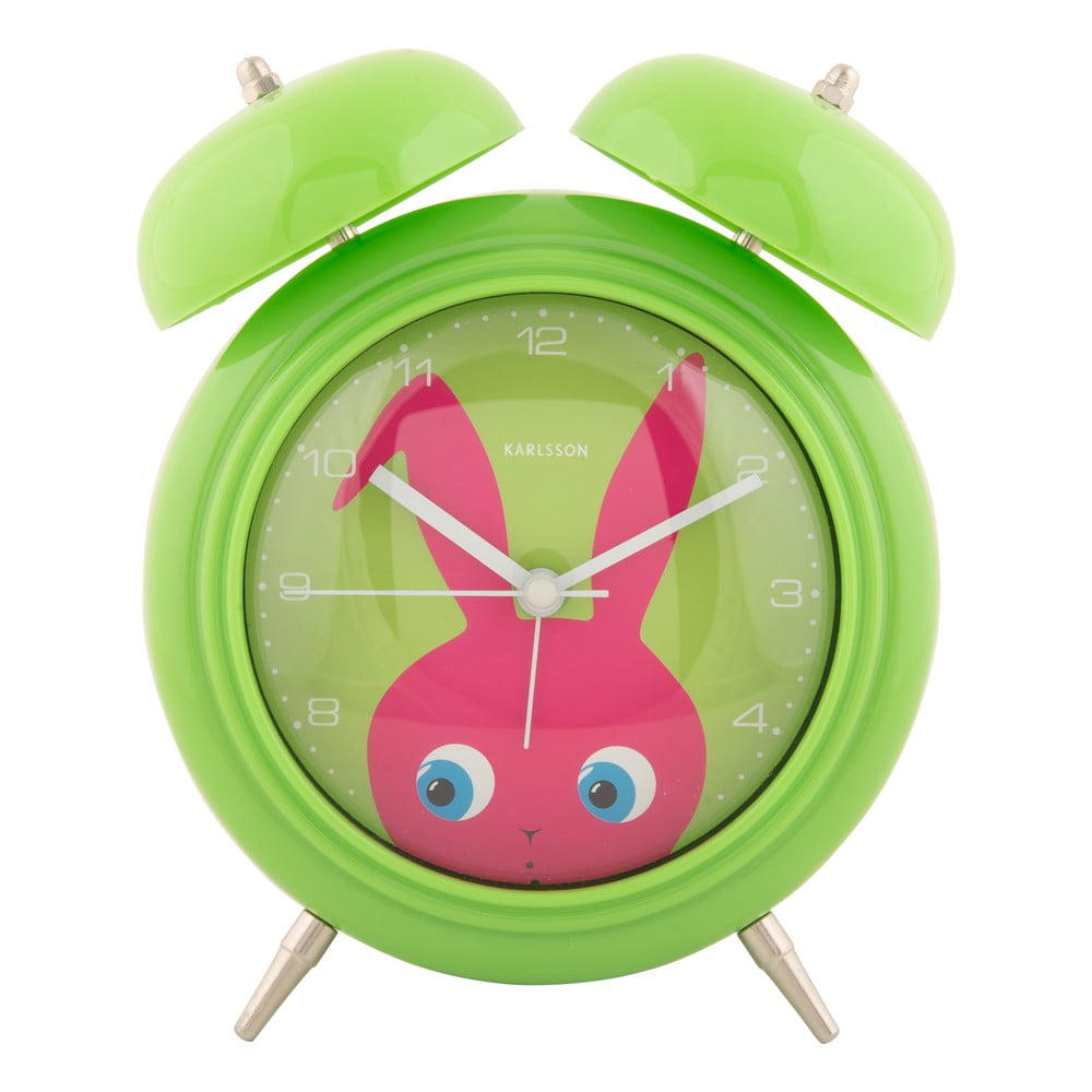 Dječja budilica ø 15 cm Peekaboo Bunny – Karlsson