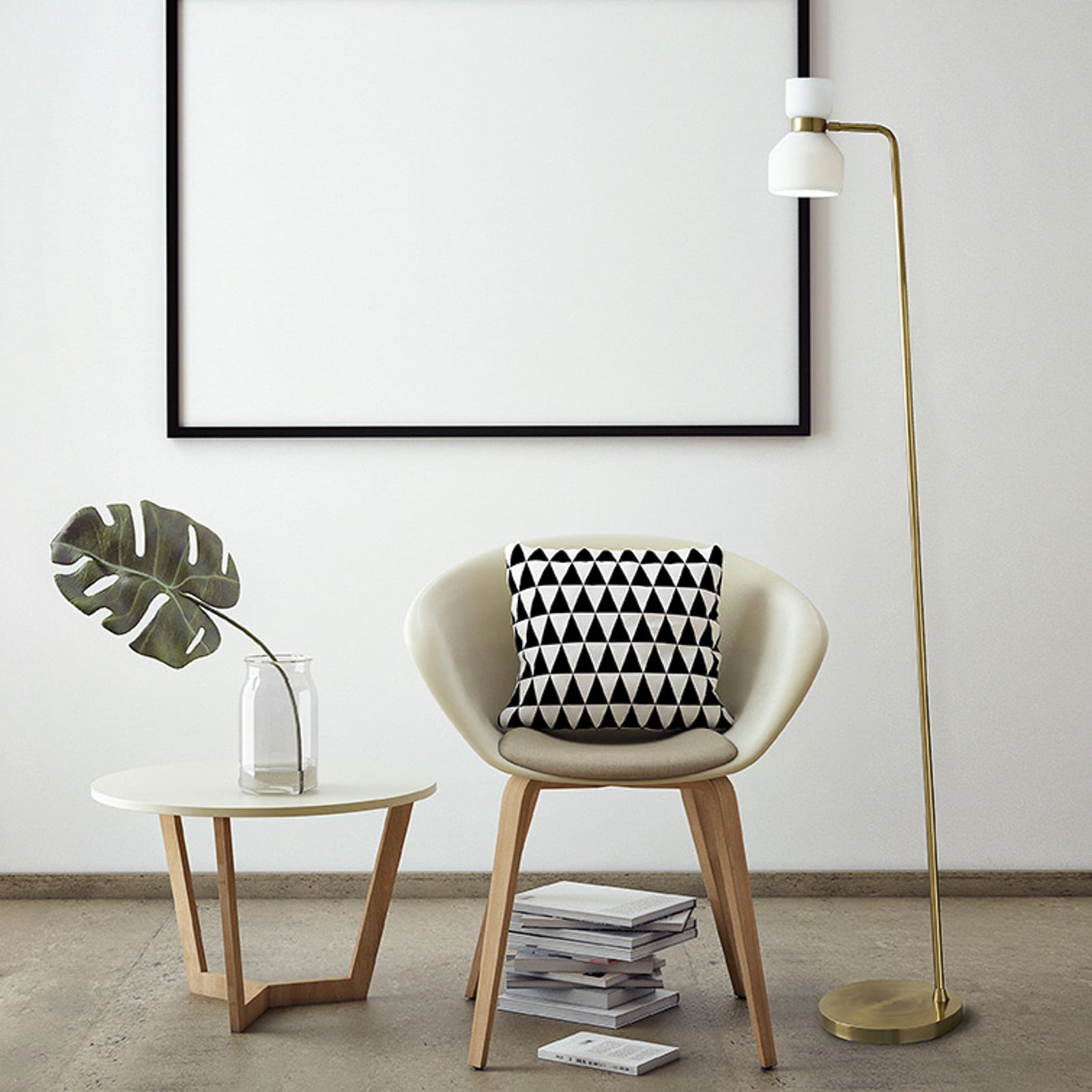 Pedeset podna svjetiljka od brušenog mesinga