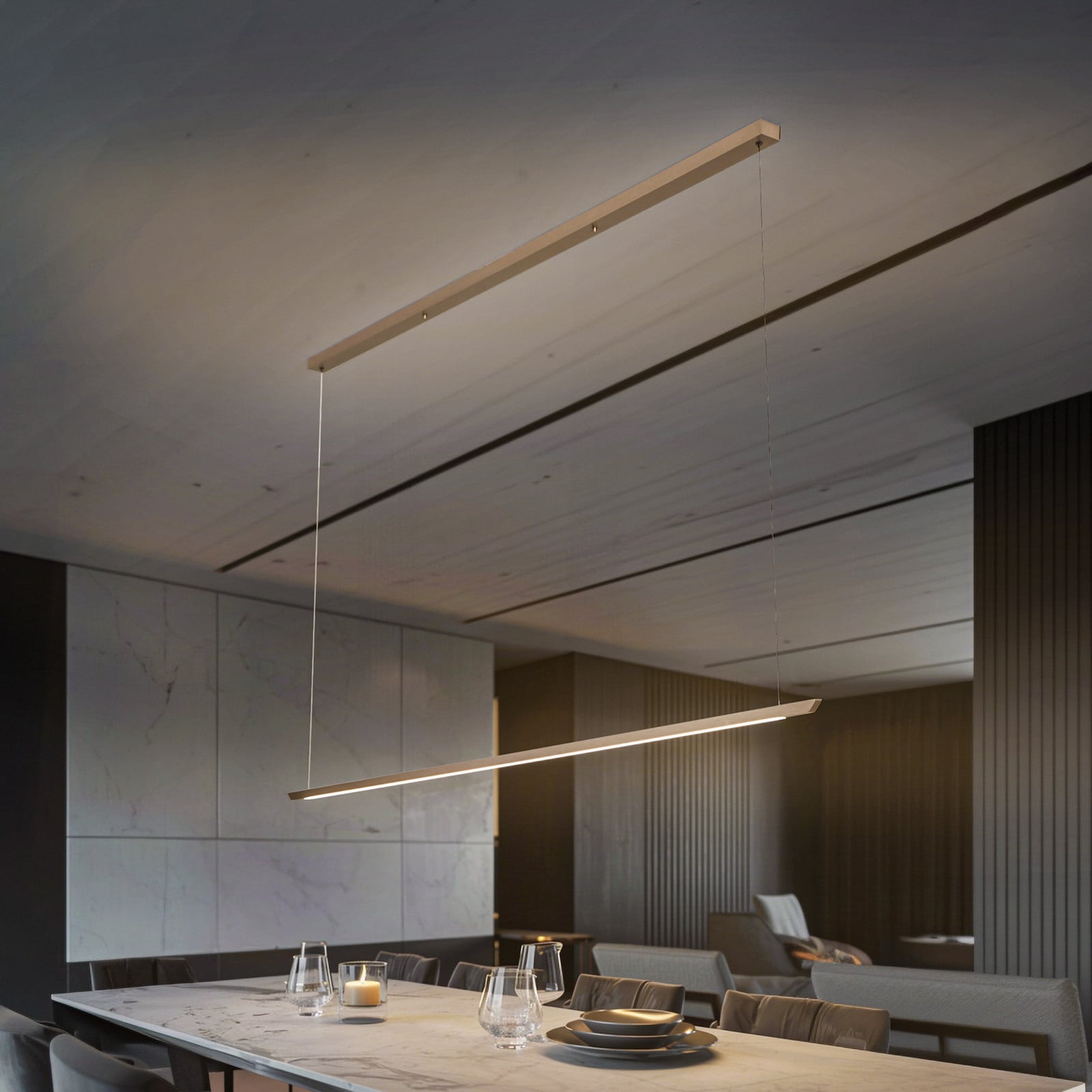 Quitani Niara LED viseća svjetiljka CCT anodizirana bronca