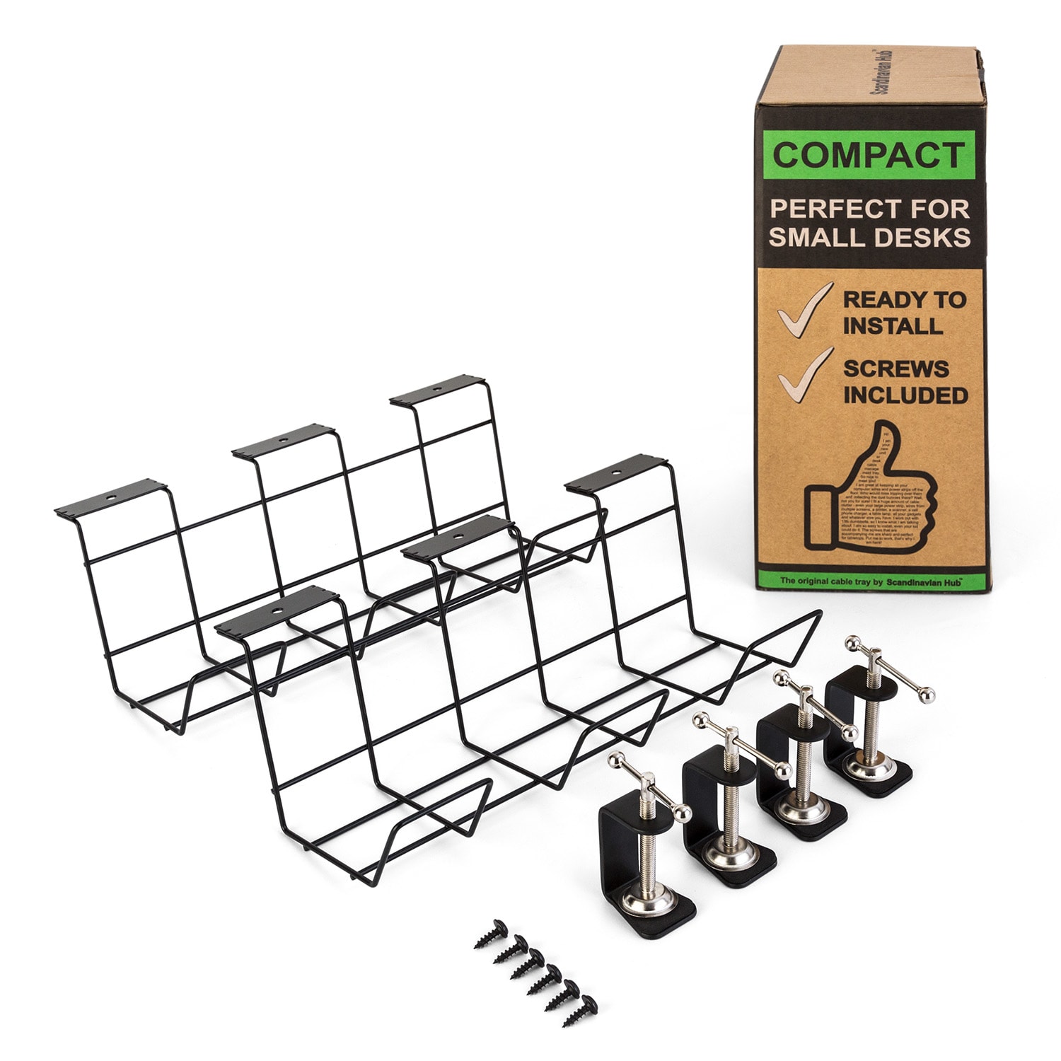 Scanfield Darwin, žičana košara, za vodilice za ladice, uključujući stezaljke, za stolove
