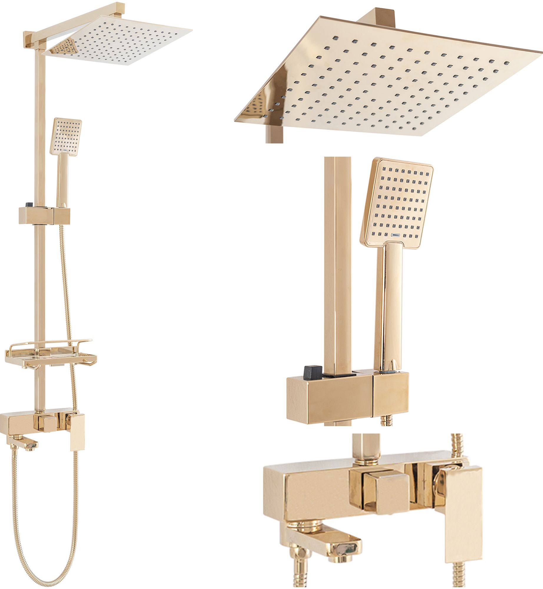 Tuš set REA Jack Gold Zlatni