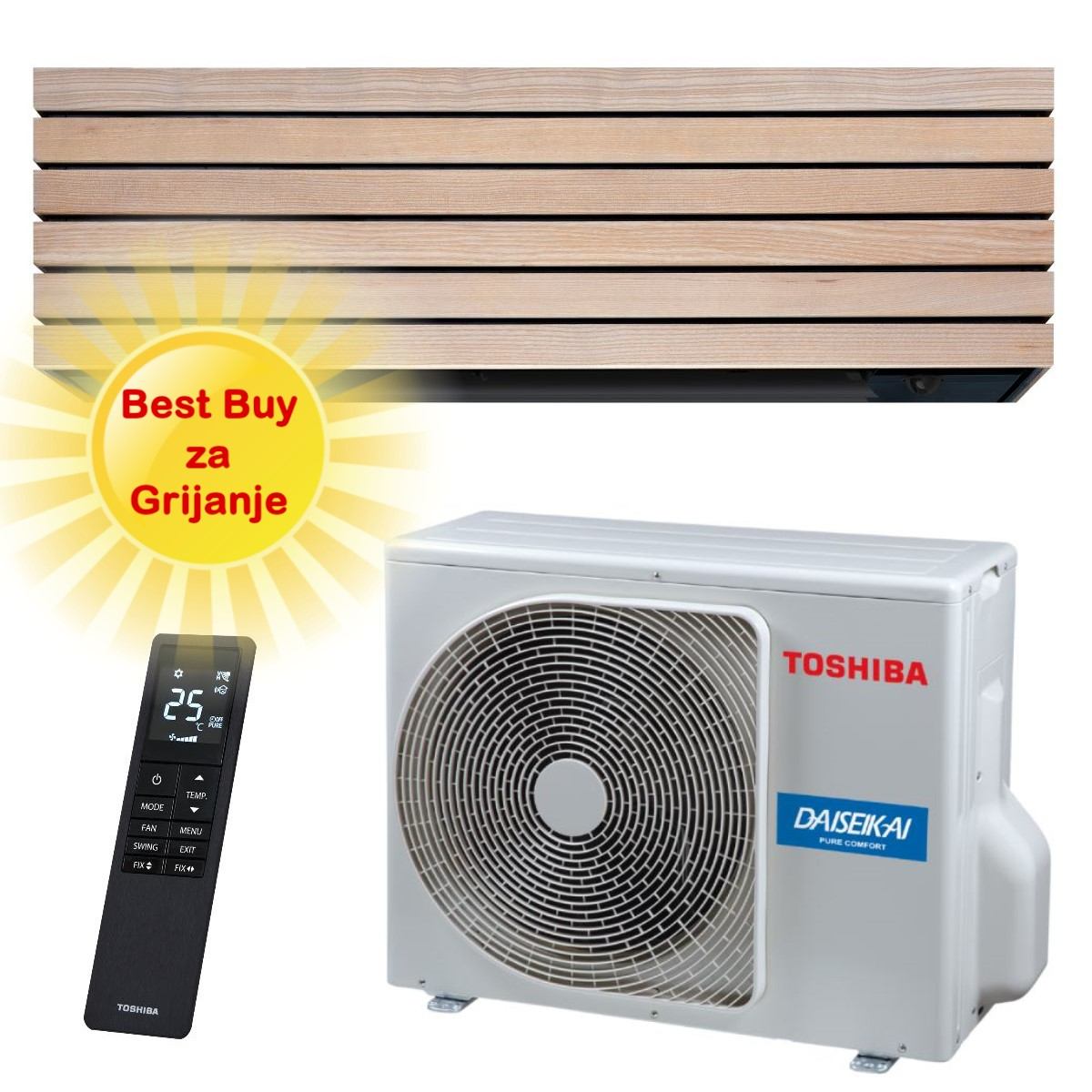 Toshiba Klima Uređaj 5Kw Ras-B18S4Kvdg-E/Ras-18S4Avpg-E