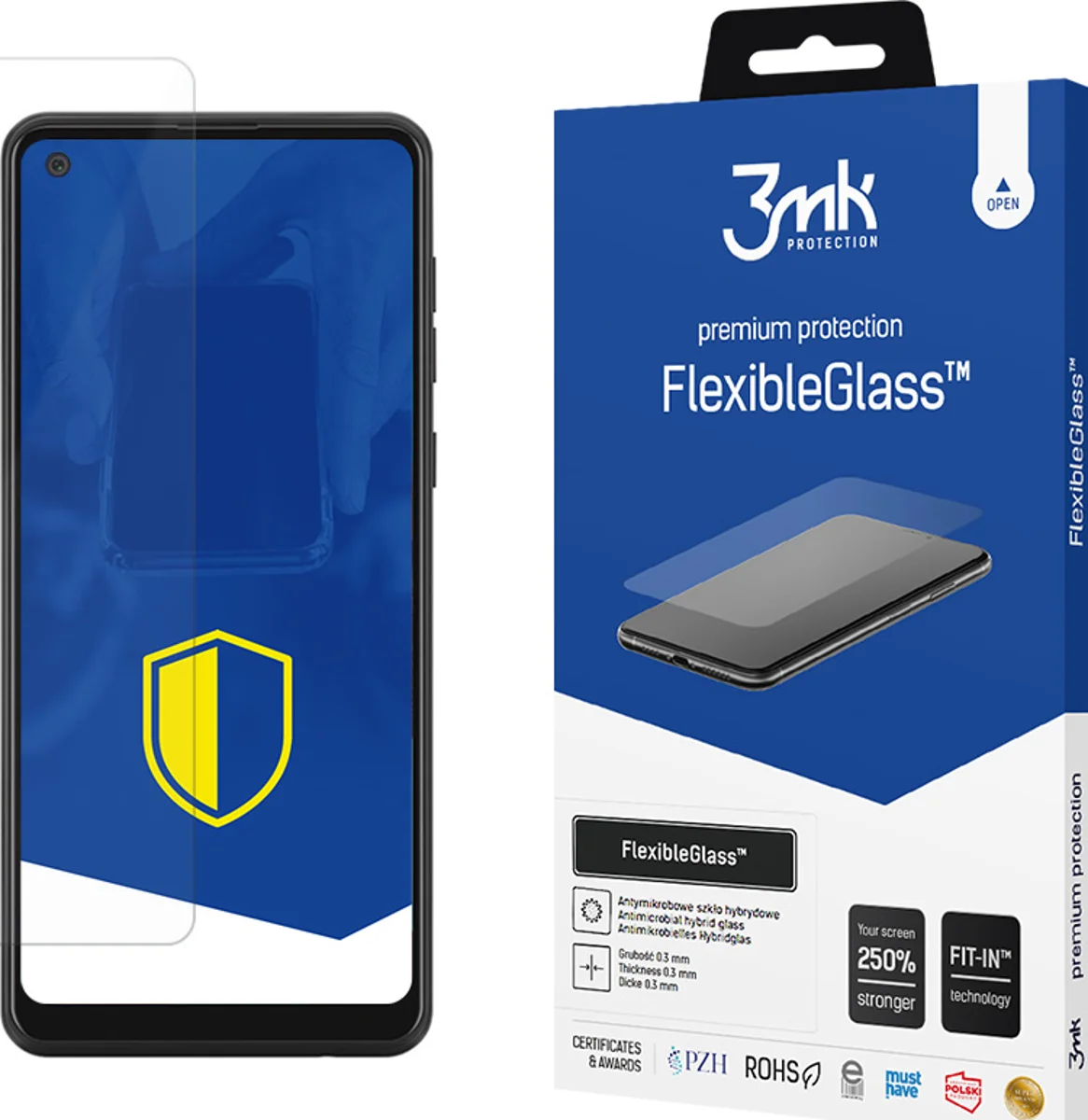 Zaštitno staklo 3MK FlexibleGlass Sam A215 A21 Hybrid Glass