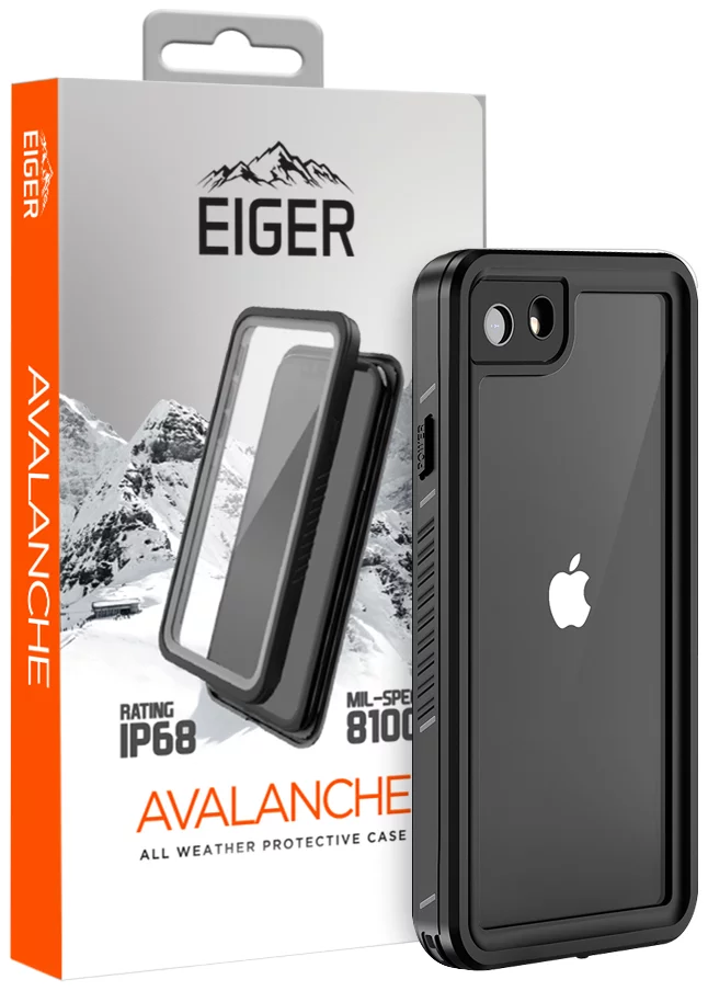 Maska Eiger Avalanche Case for Apple iPhone SE (2020)/8/7 in Black