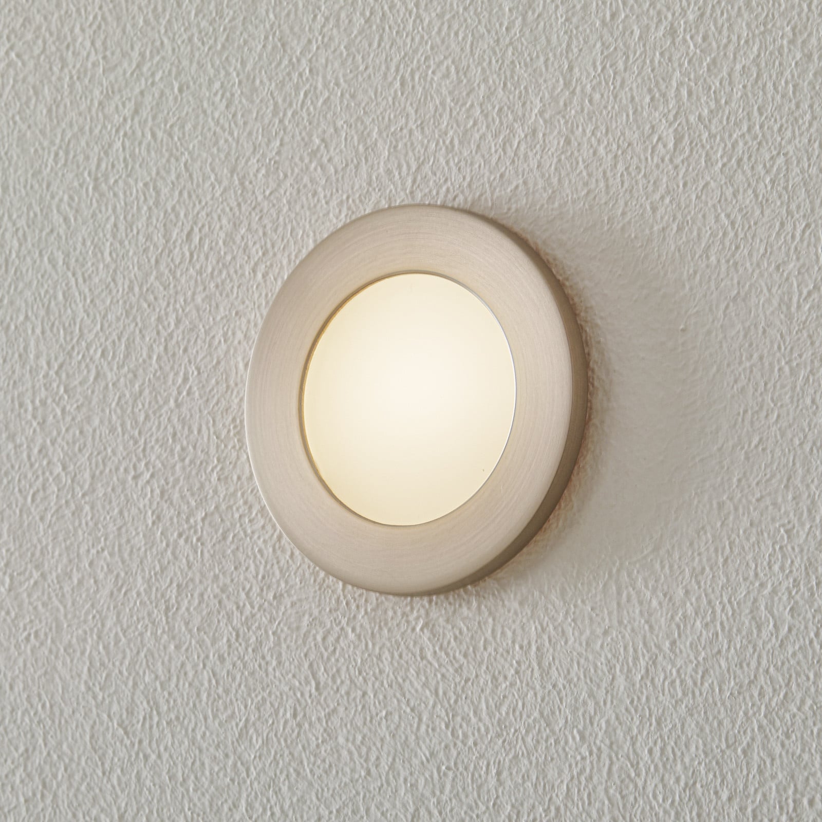 BEGA Accenta zidna instalacija okrugli okvir čelik 160lm