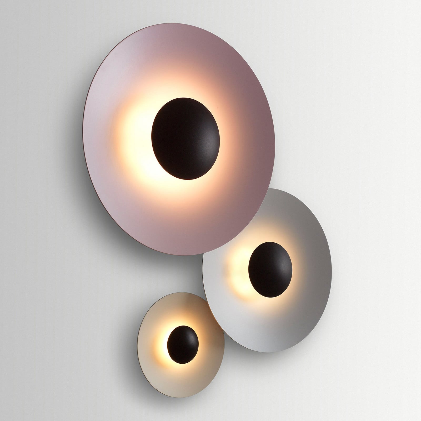 MARSET Ginger 20C LED zidna svjetiljka Ø20cm pijesak