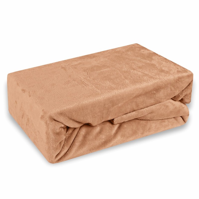 Mikroplišna plahta smeđa EMI, Cerada 180x200