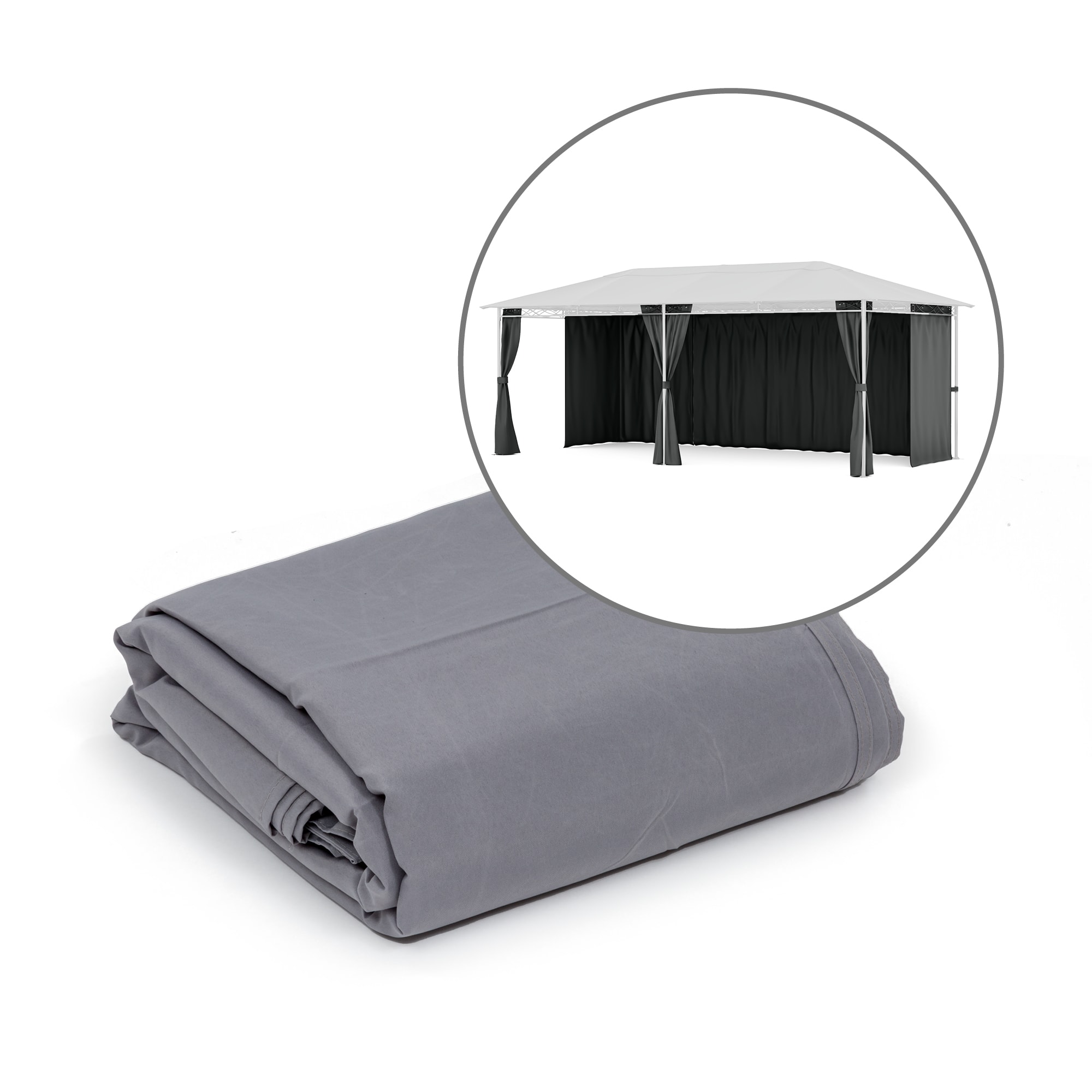 Blumfeldt Mondo 3x6 SP Bočni zid sivi