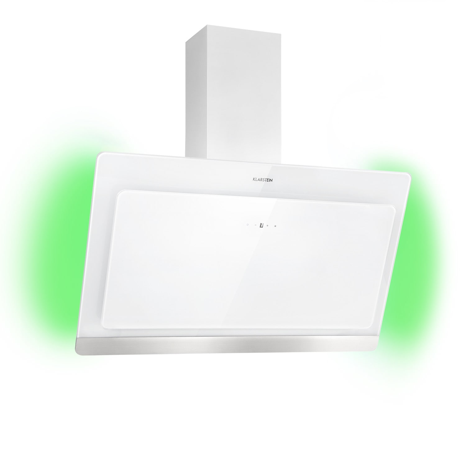Klarstein Parni usisivač Aurora Eco 90 550 m³ / h 90 cm Usisnik za dimnjak Pozadinsko osvjetljenje EEC A +