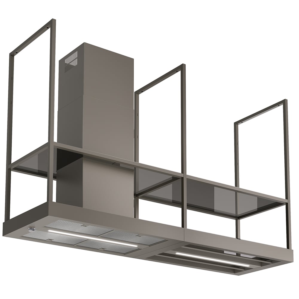 Faber napa T-Shelf - Mat titanijum