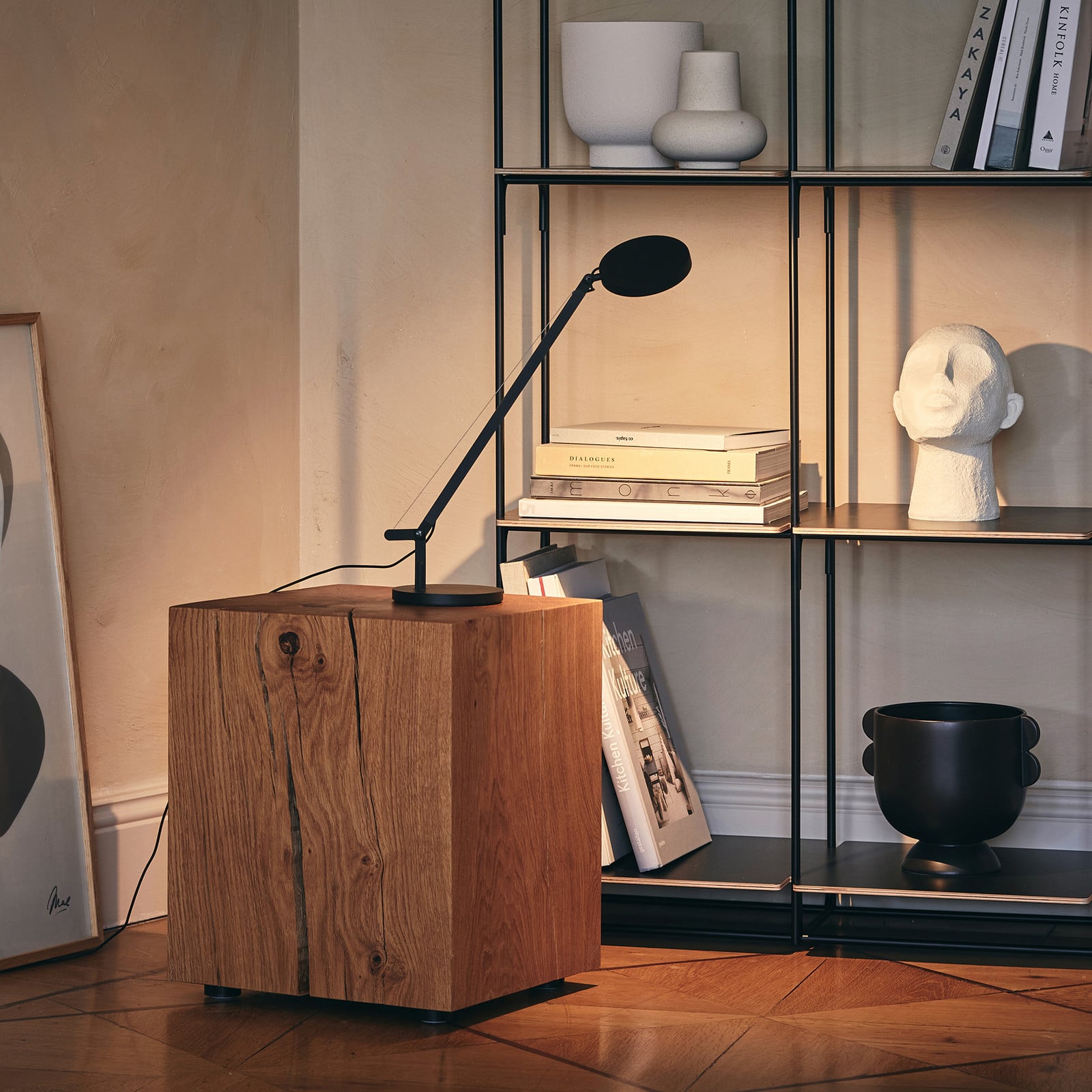 Stolna lampa Artemide Demetra Micro 3,000K crna