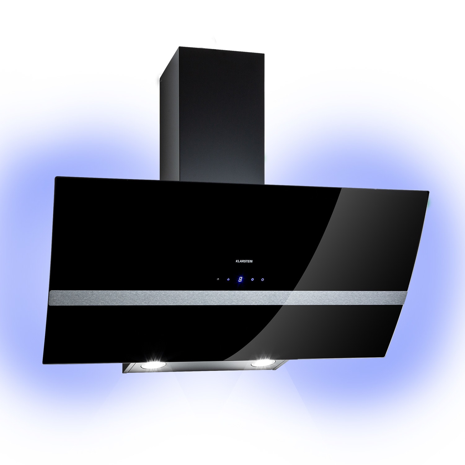 Klarstein Clara 90, napa, 509 m³ / h, ekran osjetljiv na dodir, ambijentalno pozadinsko osvjetljenje