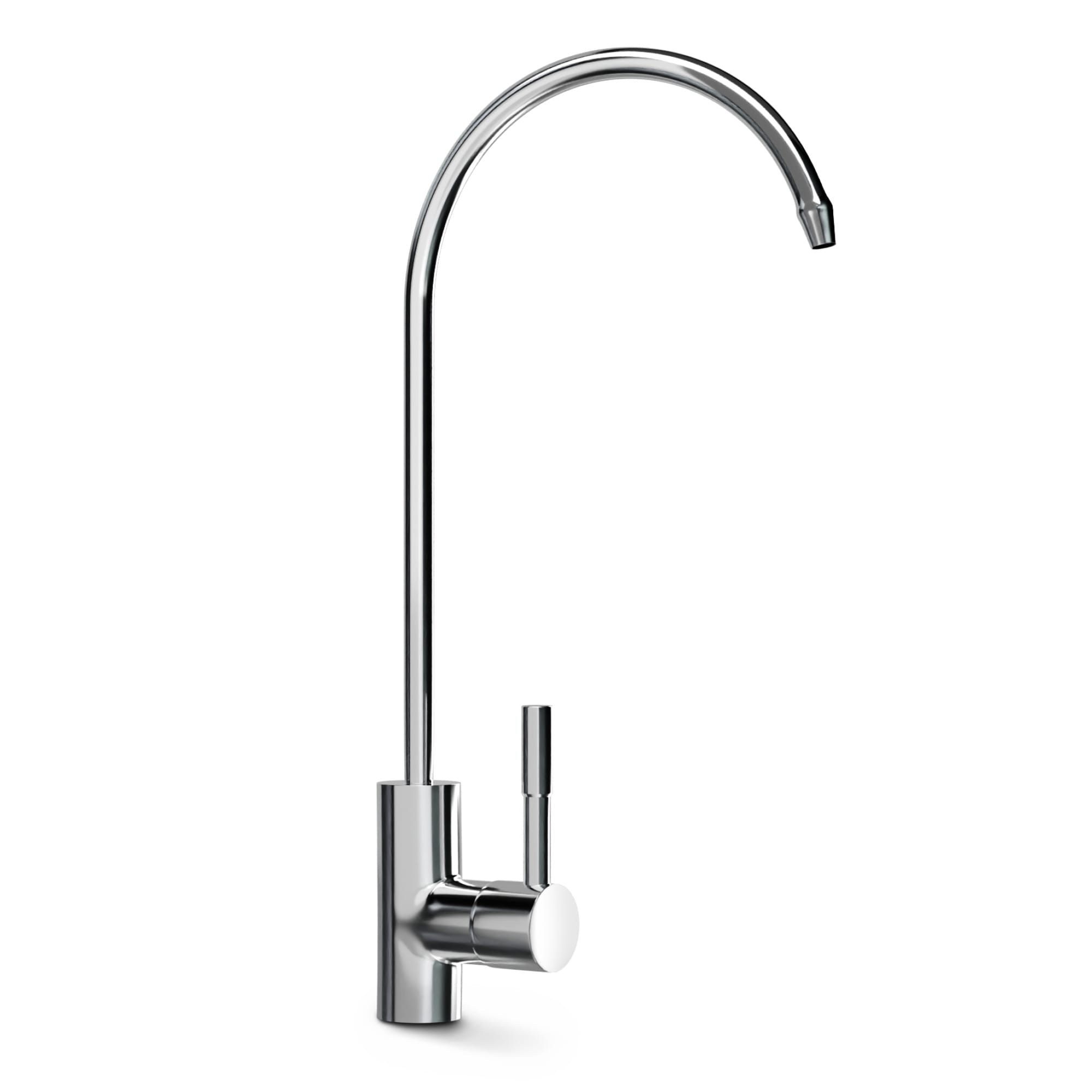 Klarstein PureLine slavina / zamjenska / dodatak, kromirana, s jednom rupom