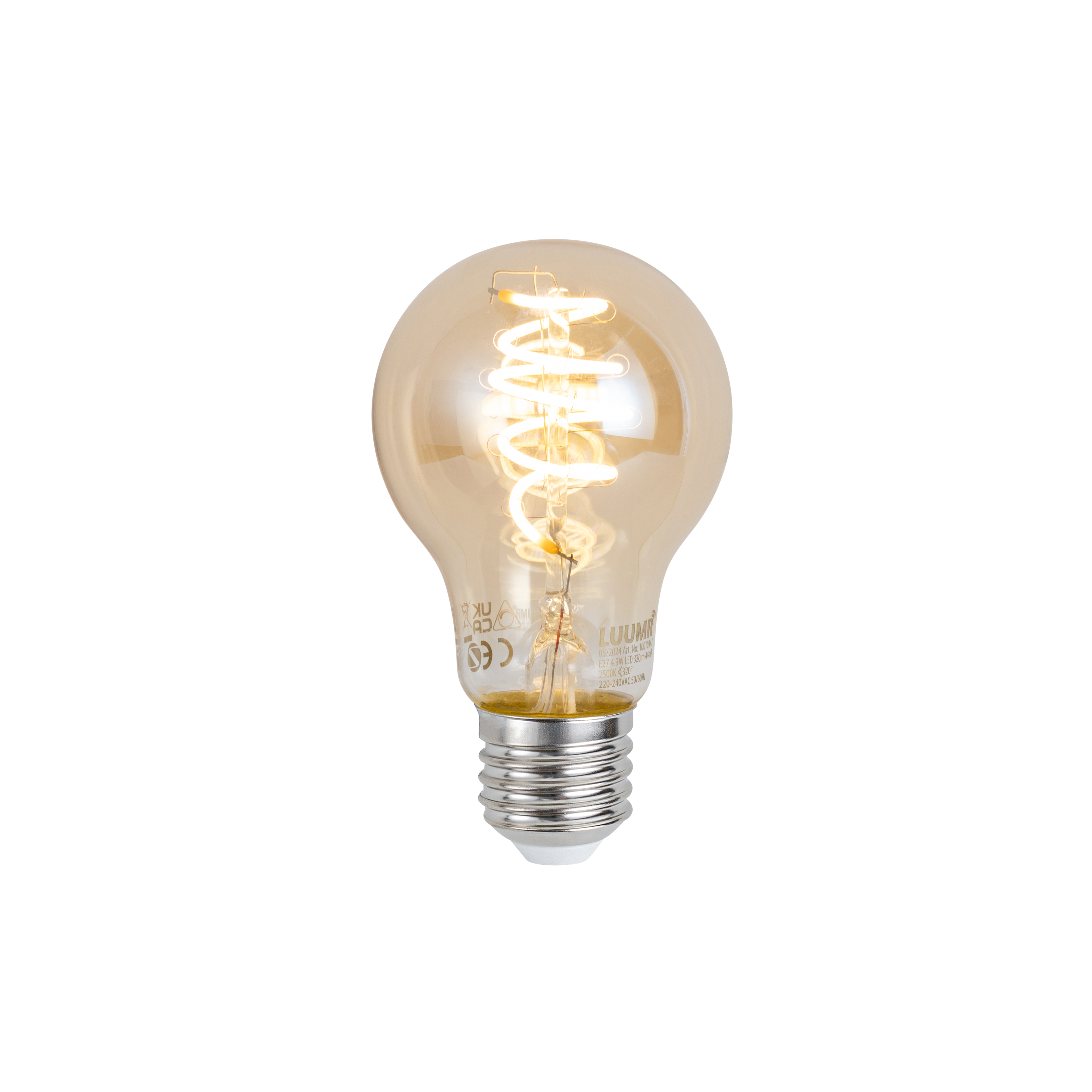 Pametna E27 prigušiva LED žarulja A60 4,9W 320 lm 2500K Zigbee