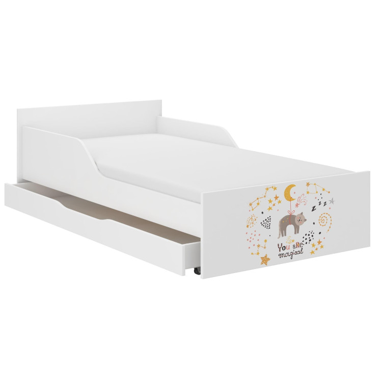 Dječji krevet PUFF s ladicom - 160x80 mačka