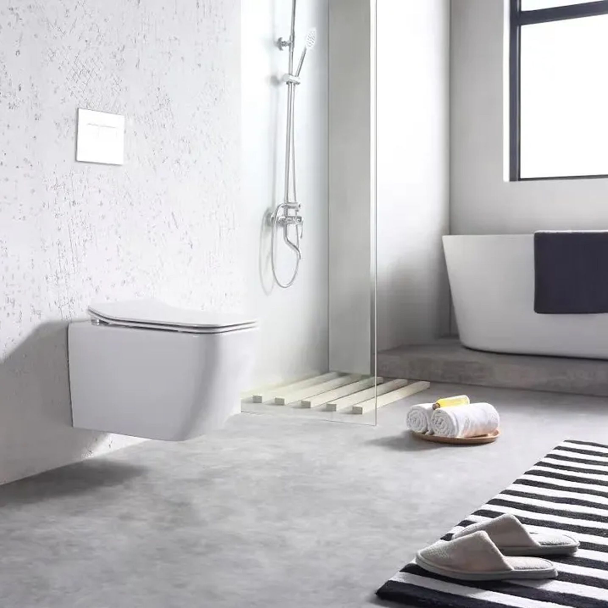 MARTIN SLIM RIMLESS DUROPLAST OVJEŠENI WC