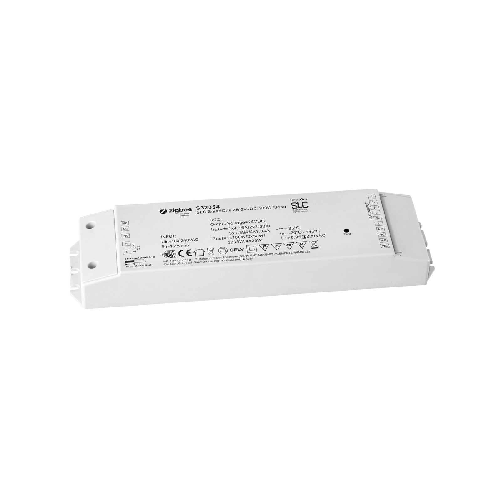SLC SmartOne napajanje S32054 24V 96W Mono ZigBee