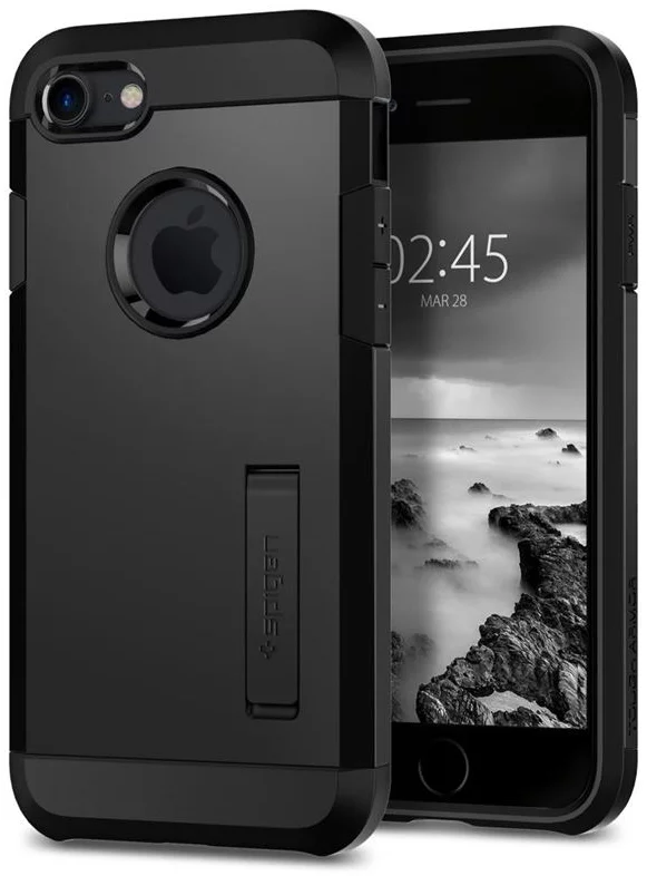 Maska SPIGEN - Apple Iphone 8/7/SE 2020 Case Tough Armor 2  Black (054CS22216)