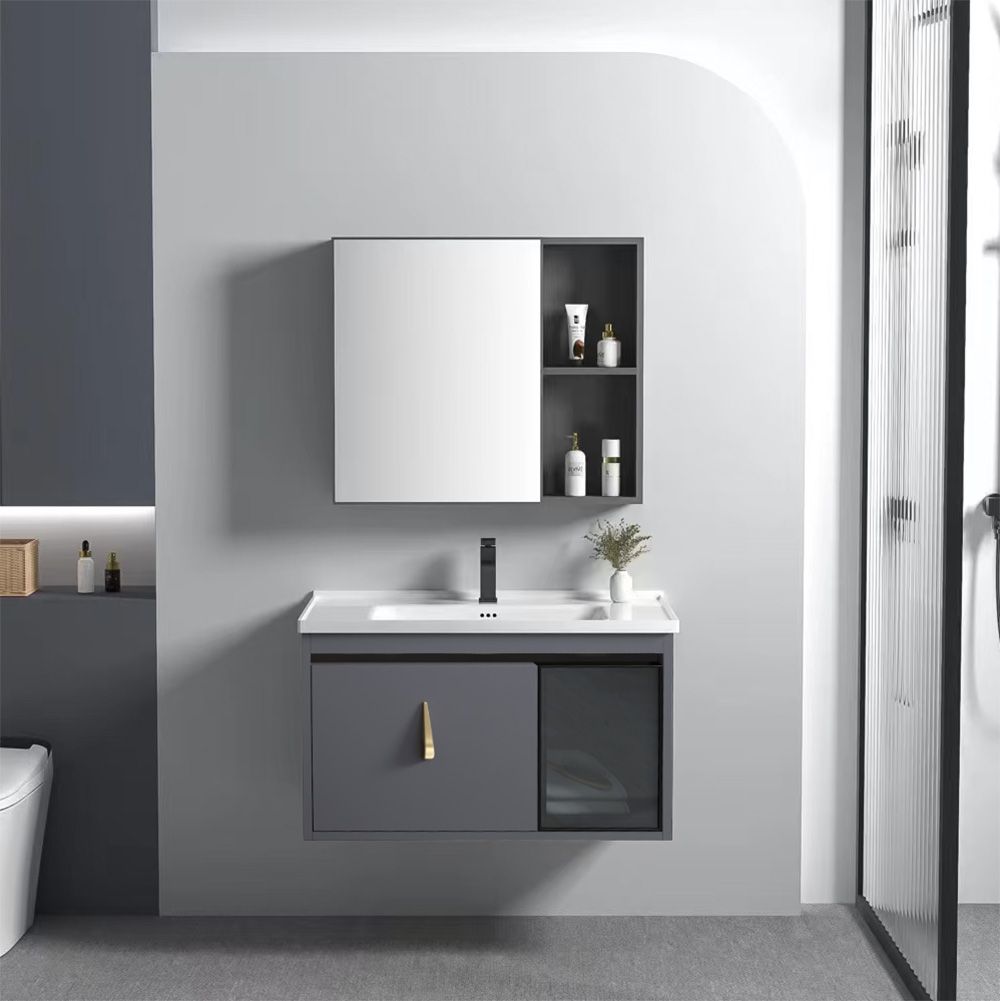 Set kupaonskog namještaja s umivaonikom Paris 60cm Grey