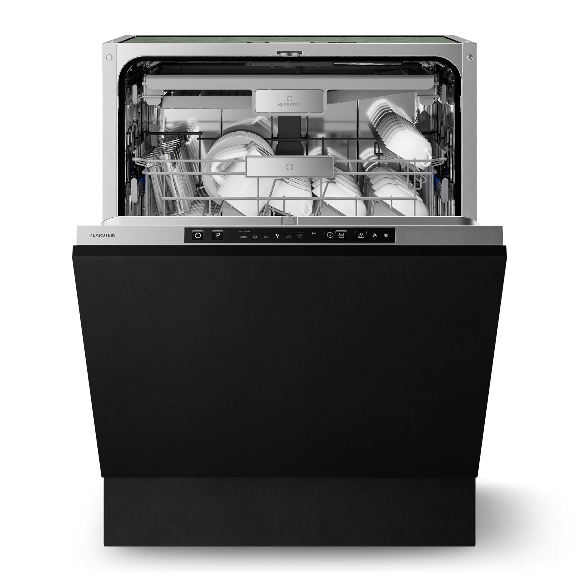 Klarstein Potpuno ugradbena perilica posuđa Velaire | Minimalistička, snažna | EEC A | 60 cm