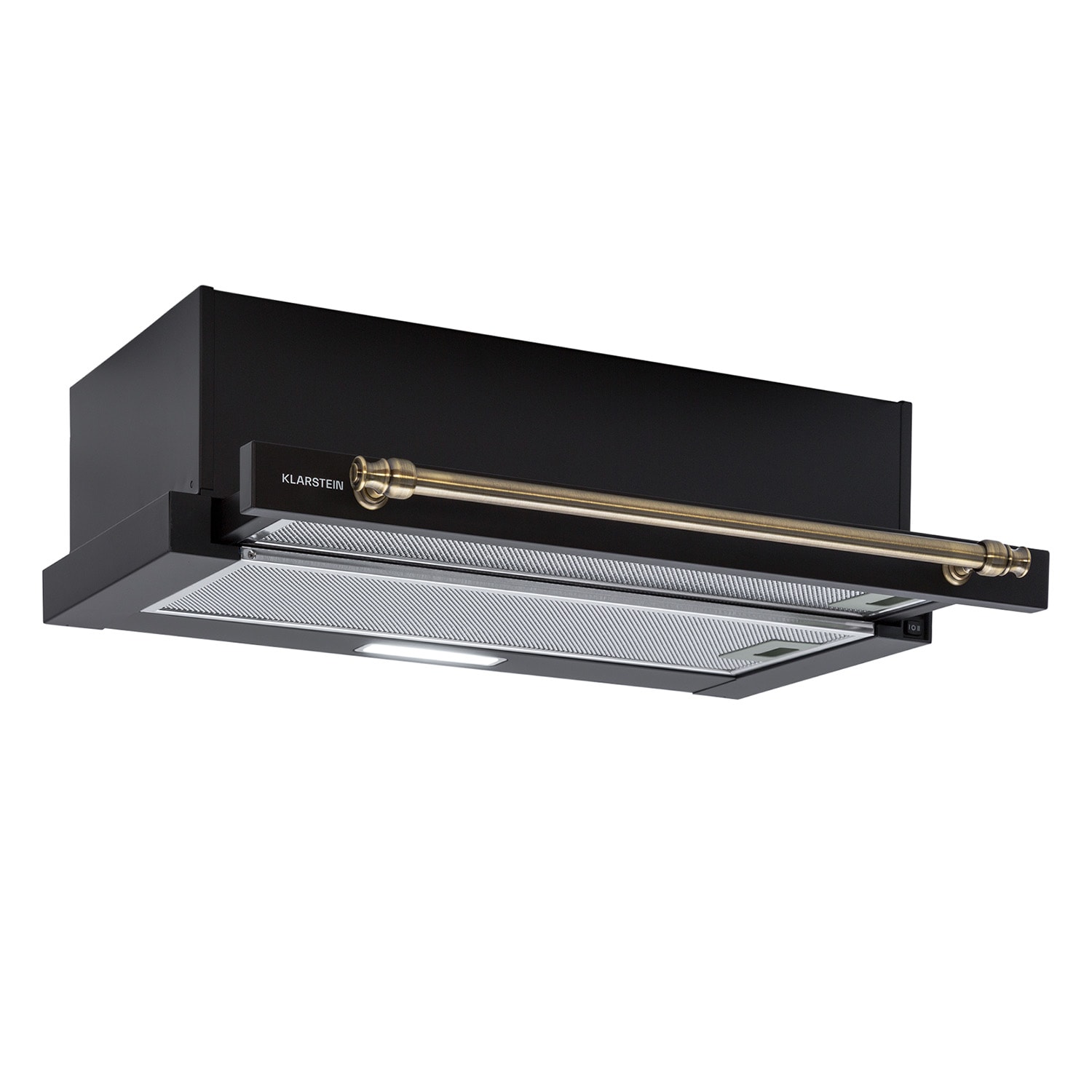 Klarstein Vilhelmine 60 Retro, napa s ravnim zaslonom, EEK B, ekstrakcija zraka: 332 m³/h s mogućnošću proširenja