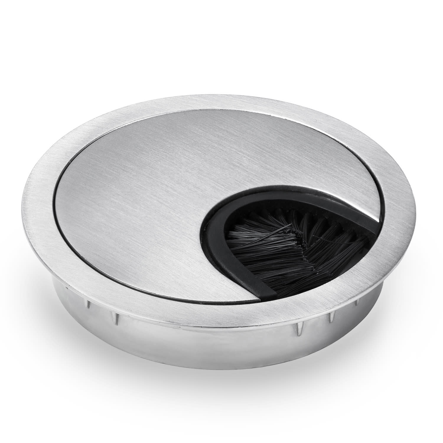 OneConcept Kabelski razvodnik, set od 2 komada, 60 mm, metal, četkasta brtva