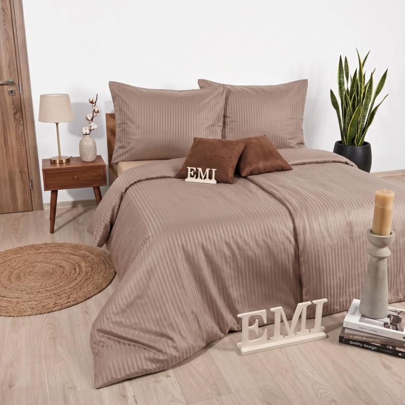 Posteljina Mink damask saten EMI