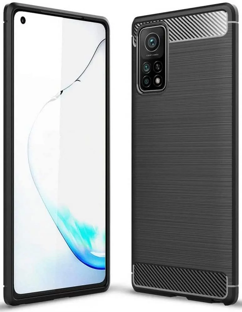 Maska TECH-PROTECT TPUCARBON XIAOMI MI 10T/MI 10T PRO BLACK(0795787715727)