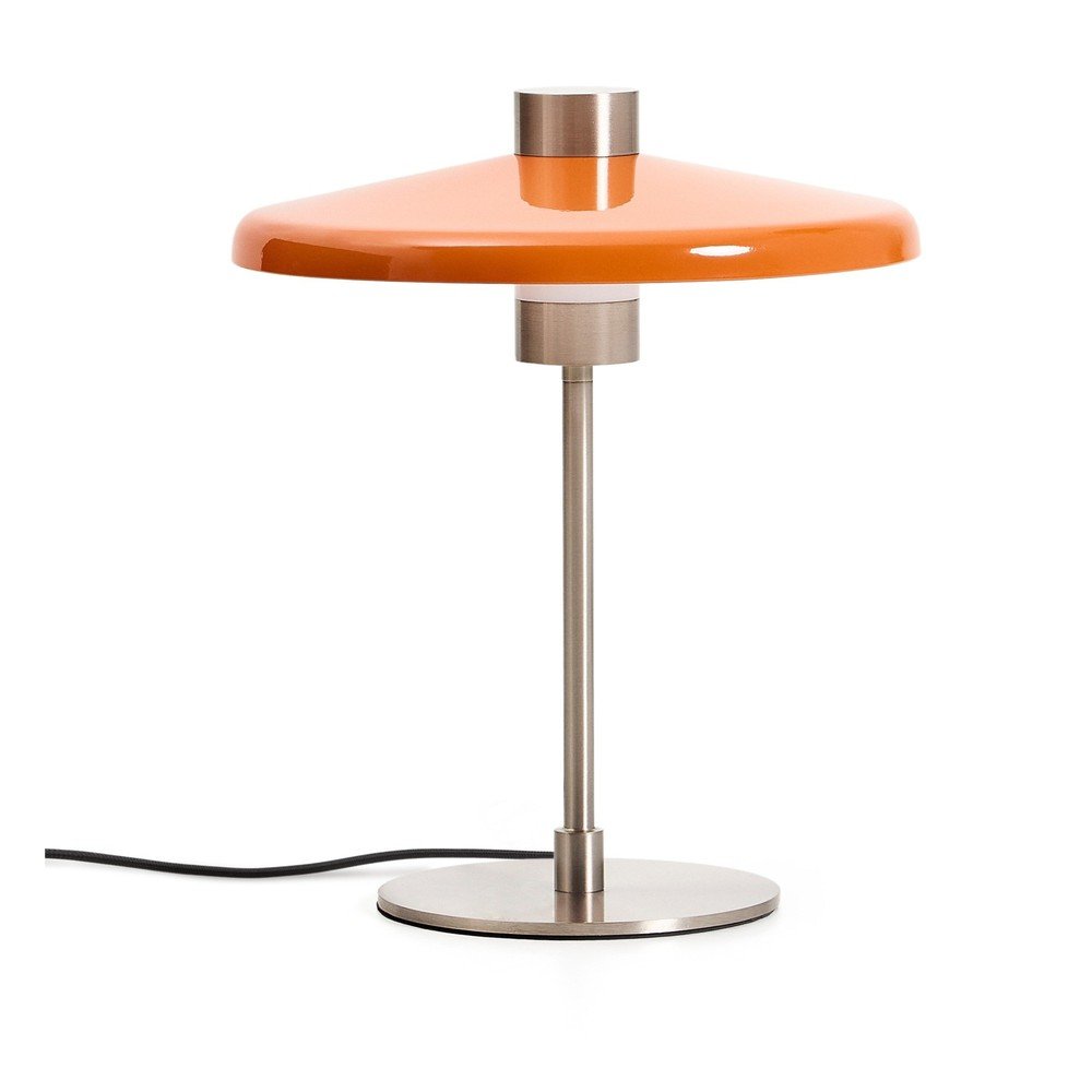 Narančasta stolna lampa s metalnim sjenilom (visina 32,5 cm) Nuvira – Kave Home