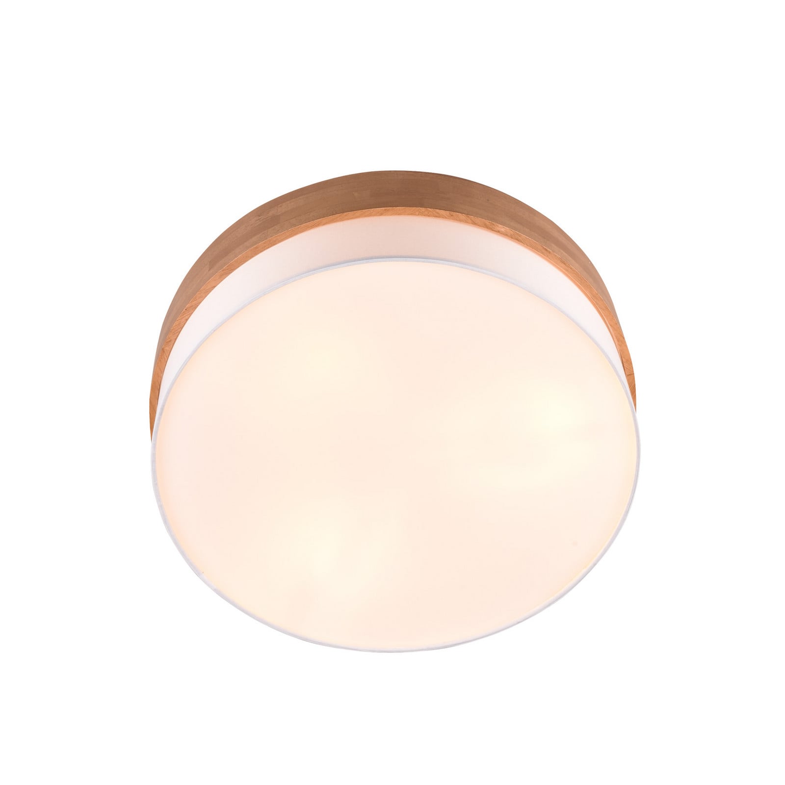 Stropna svjetiljka Seasons drvo/bijela Ø 50 cm