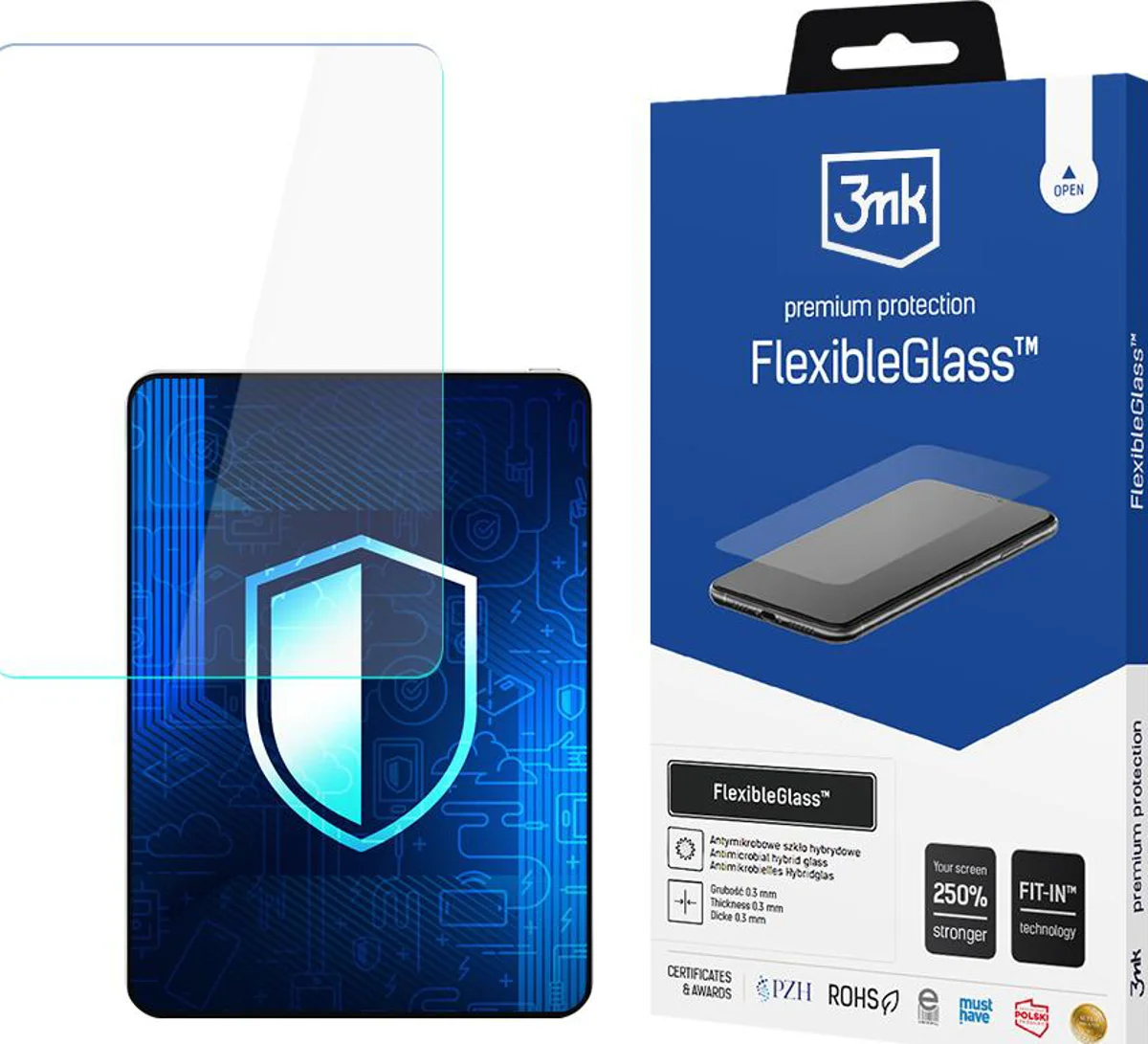 Zaštitno staklo 3MK FlexibleGlass iPad Pro 11" Hybrid Glass