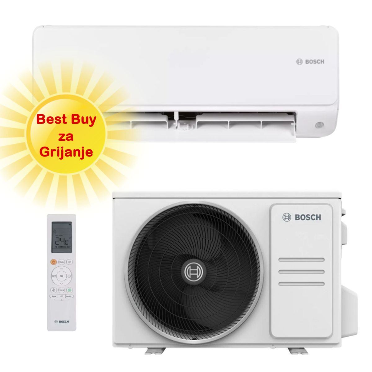 Bosch Klima Uređaj 5,3Kw Cl6001I-Set 53 We