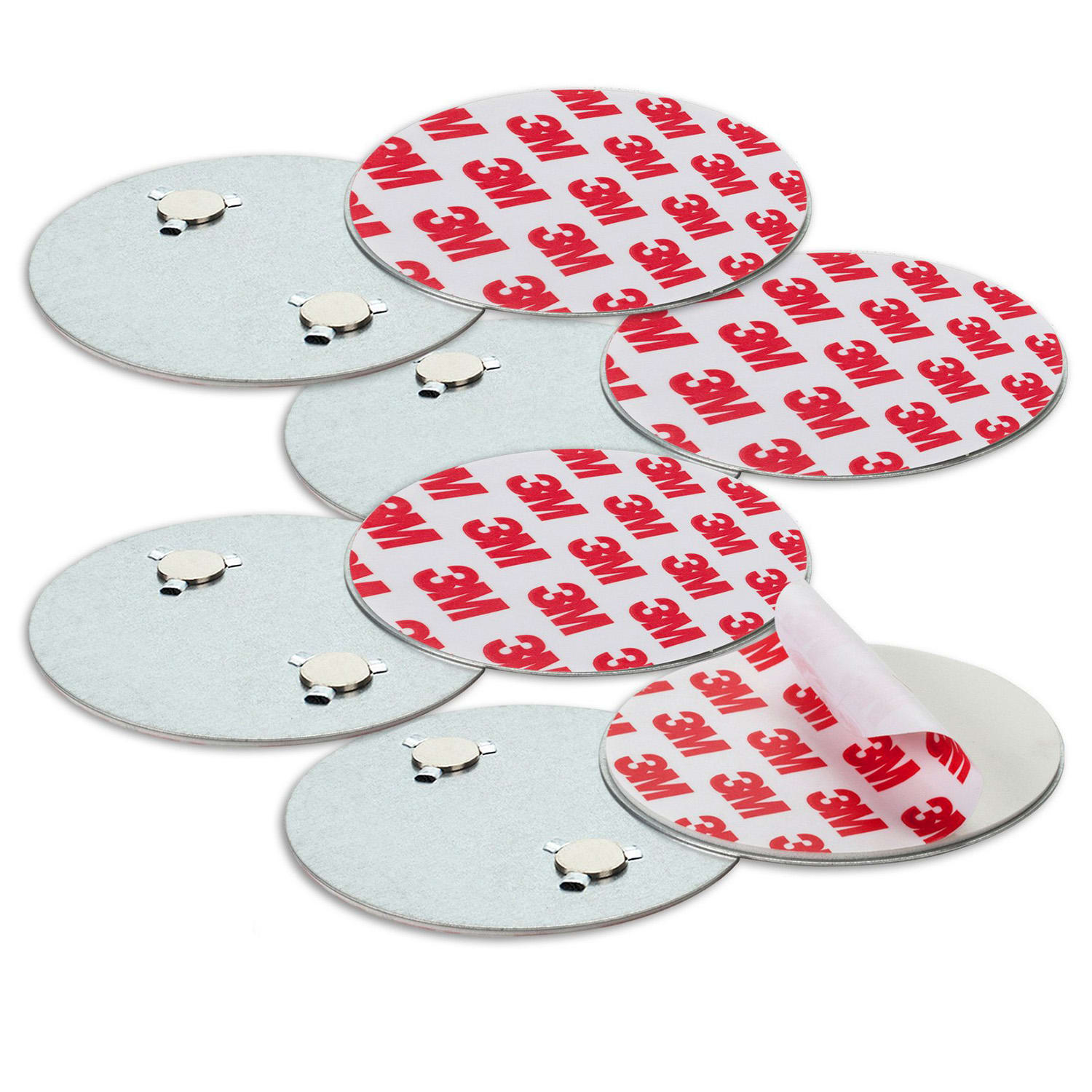 SHD by oneConcept Magnetic mount, Magnetický držiak pre detektory dymu od Ø 7 cm, samolepiaci