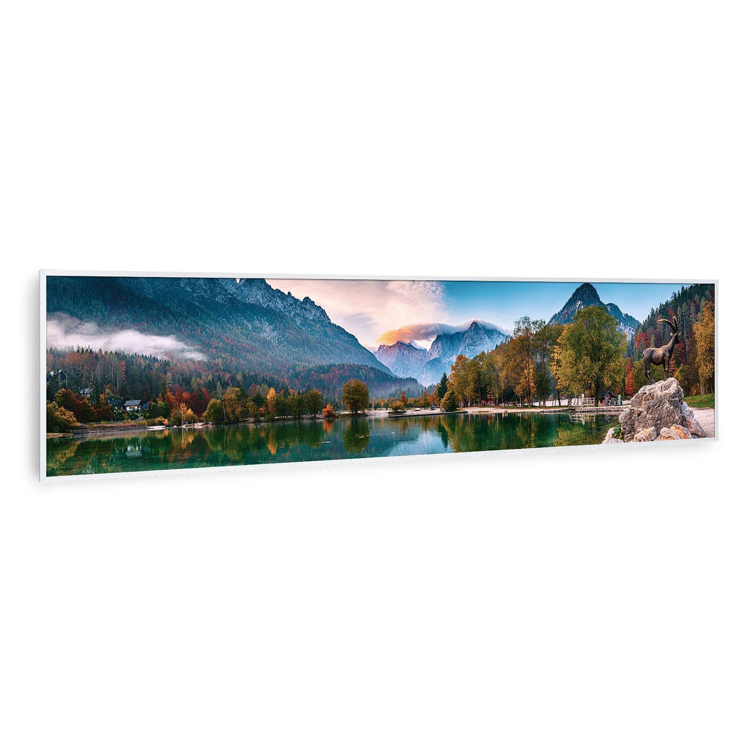 Klarstein Wonderwall Air   Art Smart, infracrveni grijač, morski, 120 x 30 cm, 350 W